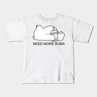 Little Bear Need more Boba! Kids T-Shirt